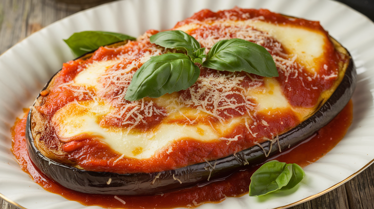 Eggplant Parmigiana (Parmigiana di Melanzane)