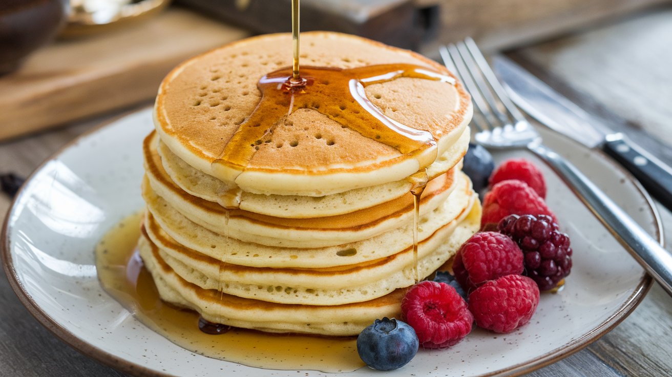 There’s nothing quite like starting the day with a stack of fluffy, golden pancakes. Whether you enjoy them with classic maple syrup, fresh fruit, or a dollop of whipped cream, homemade pancakes are a breakfast favorite. In this guide, we'll show you how to make the perfect pancakes from scratch, including tips for achieving a light and fluffy texture and delicious variations to suit every taste.