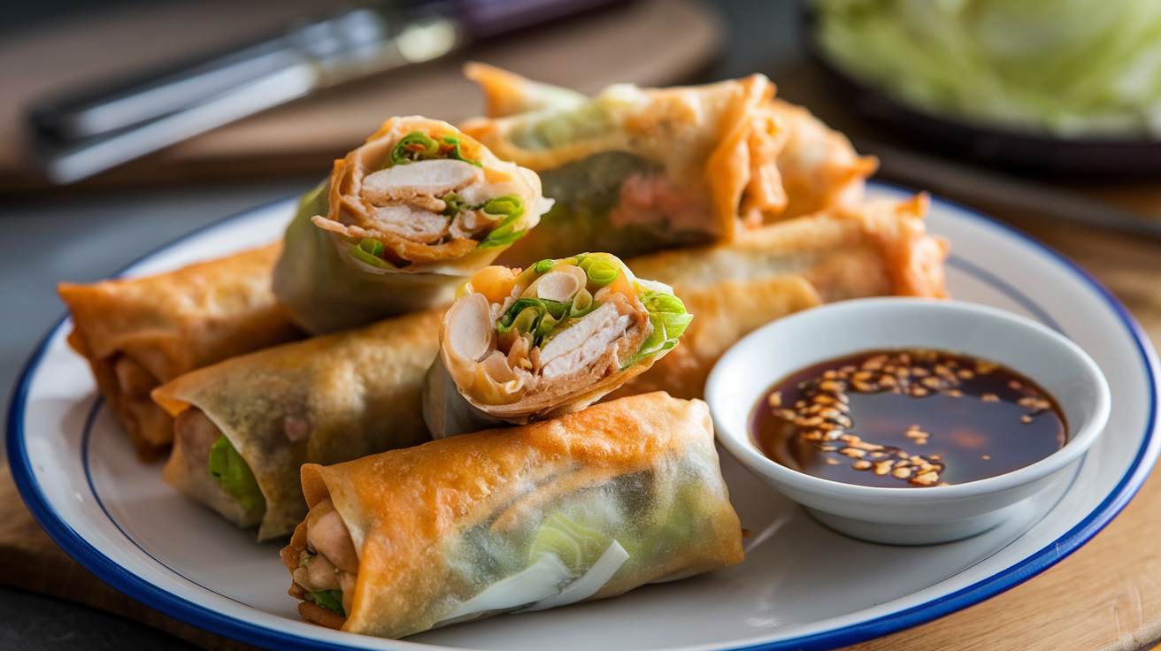 Craving crispy chicken spring rolls? In this guide, we'll show you how to make delicious spring rolls from scratch. Follow our easy recipe to enjoy a perfect blend of flavors and textures. Whether you're a beginner or a kitchen pro, this recipe is sure to impress!