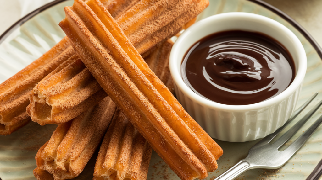 Homemade Churros with Chocolate Dipping Sauce: A Sweet Treat Recipe